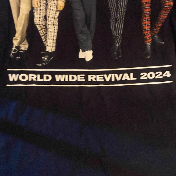 NEWBOYS 2024 World Wide Review Tour Shirt - Picture 3 of 5